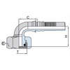 Pressarmatur Interlock HC SHS9 (DKOS-90°)